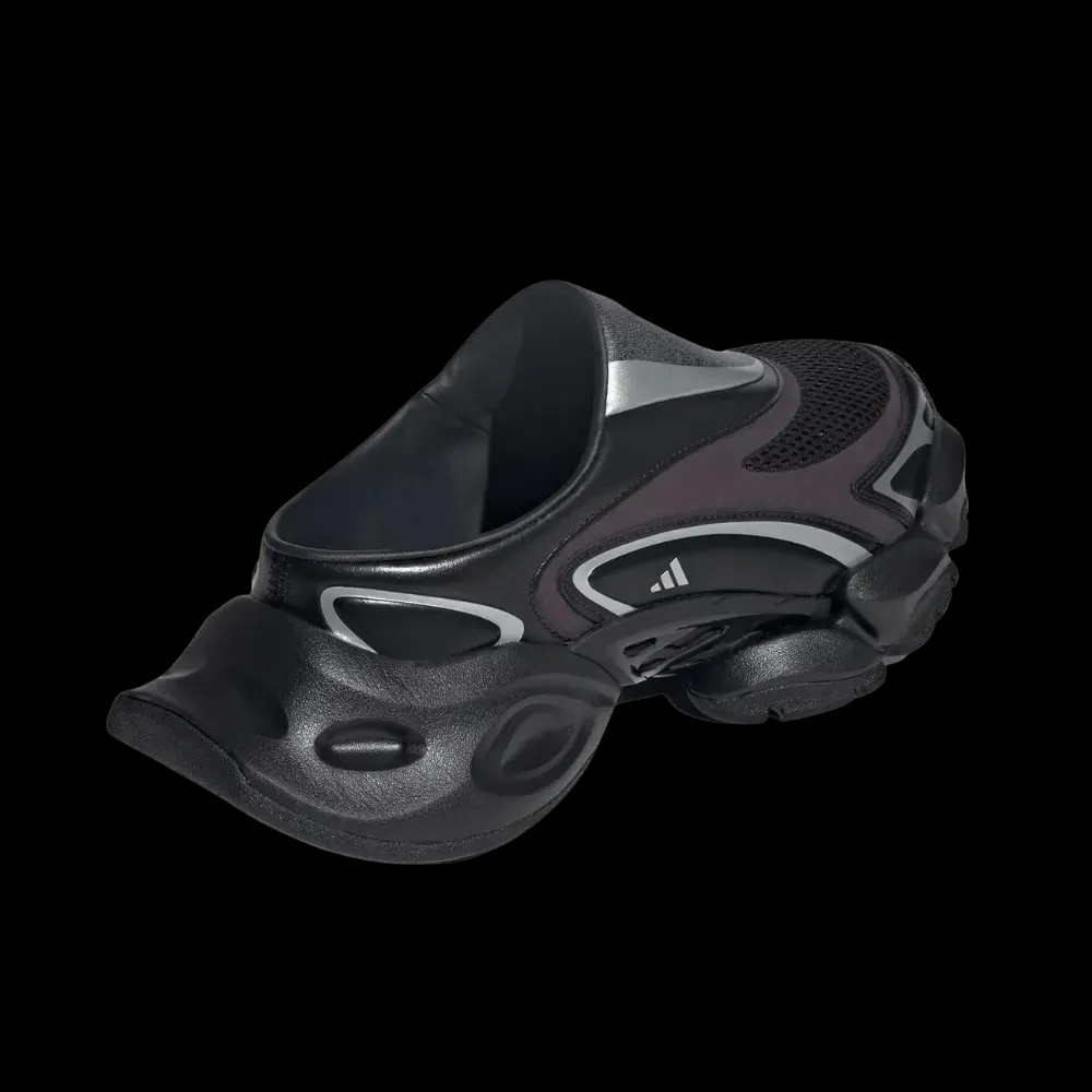 Adidas XLG Runner Mule Black Silver - HypeFly India View 3