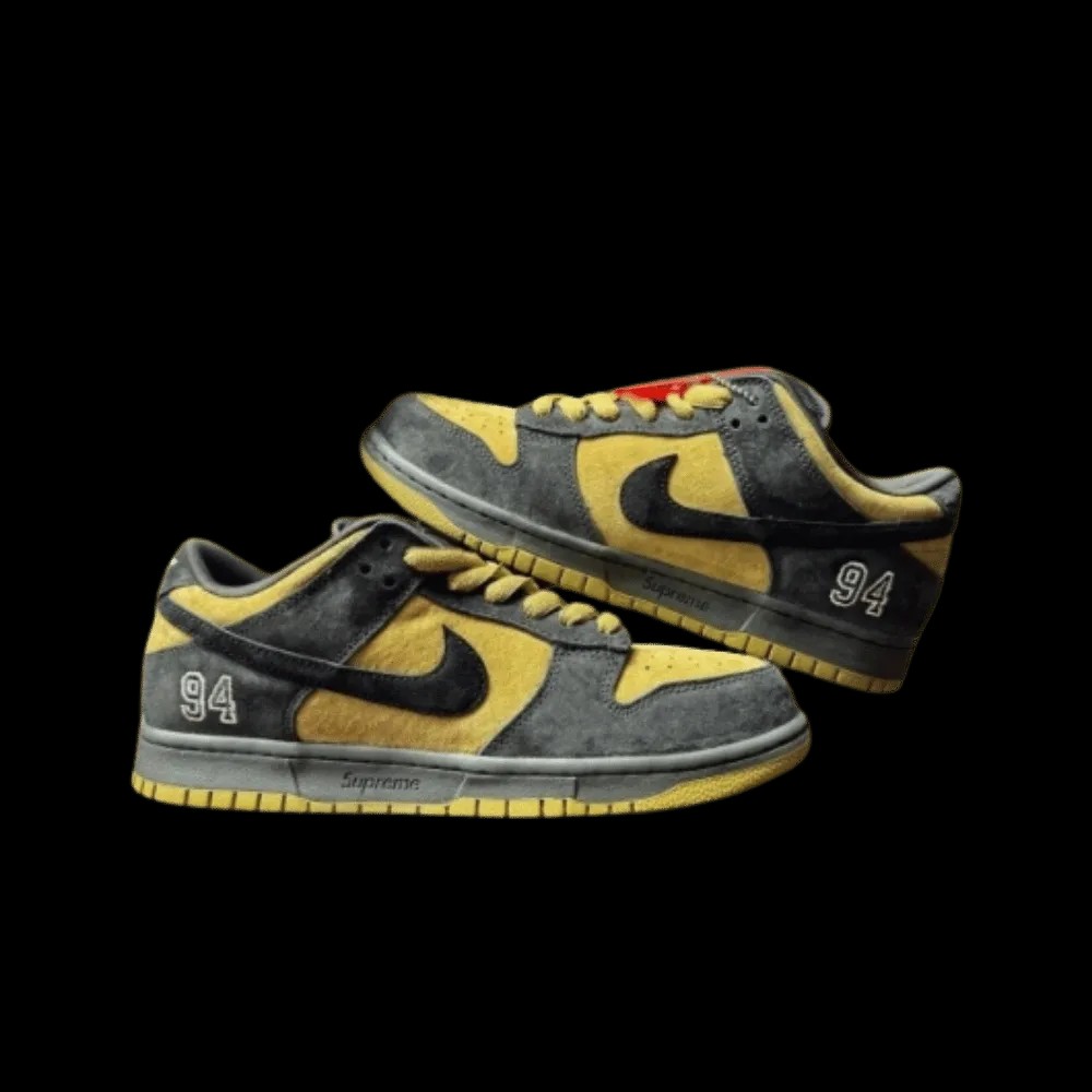 Nike Supreme x Dunk Low SB 'Camper Green' - HypeFly India View 2