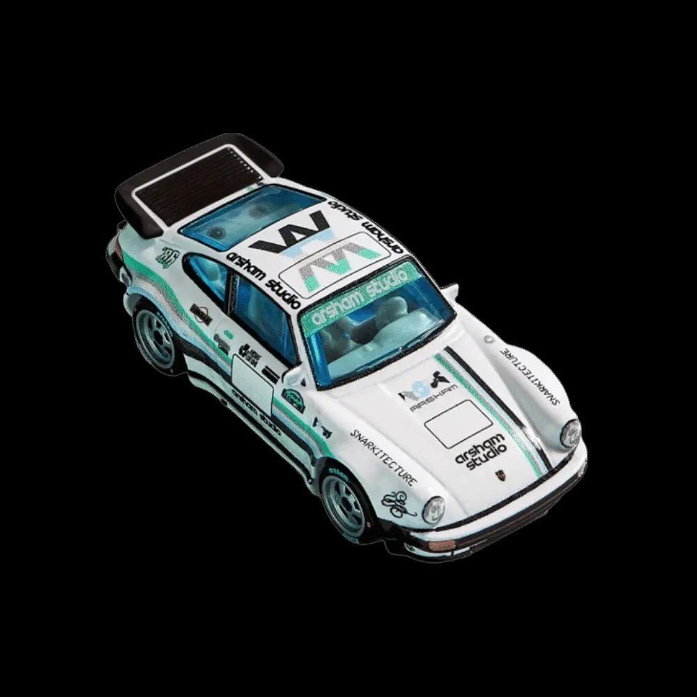Mattel Hot Wheels x Daniel Arsham Livery Porsche 930A - HypeFly India View 1