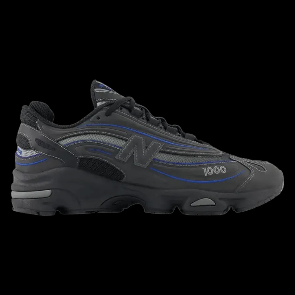 New Balance 1000 'Black Royal Blue' JD Exclusive - HypeFly India View 1