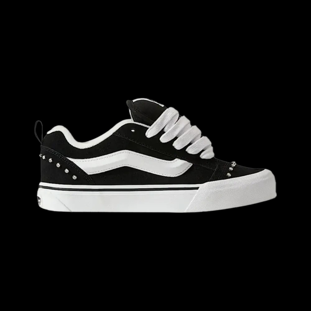 Vans Knu Skool Shoe Black - HypeFly India View 1
