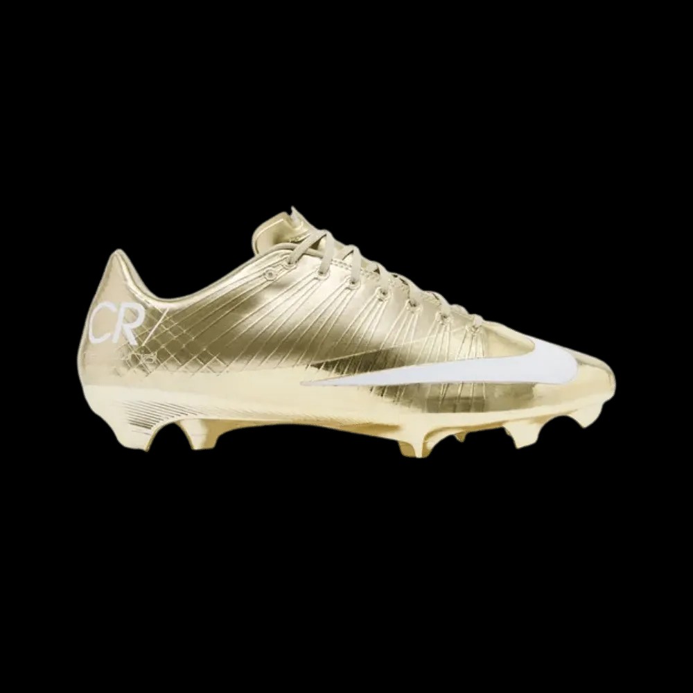 Cristiano Ronaldo x Nike Mercurial Superfly 1 RGN 'Metallic Gold Star' - HypeFly India View 1