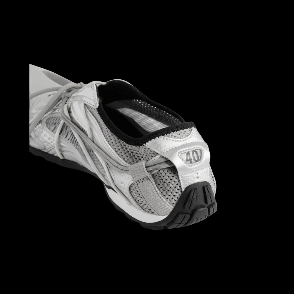 Balenciaga Radar Slip-On Sneaker In Grey - HypeFly India View 4