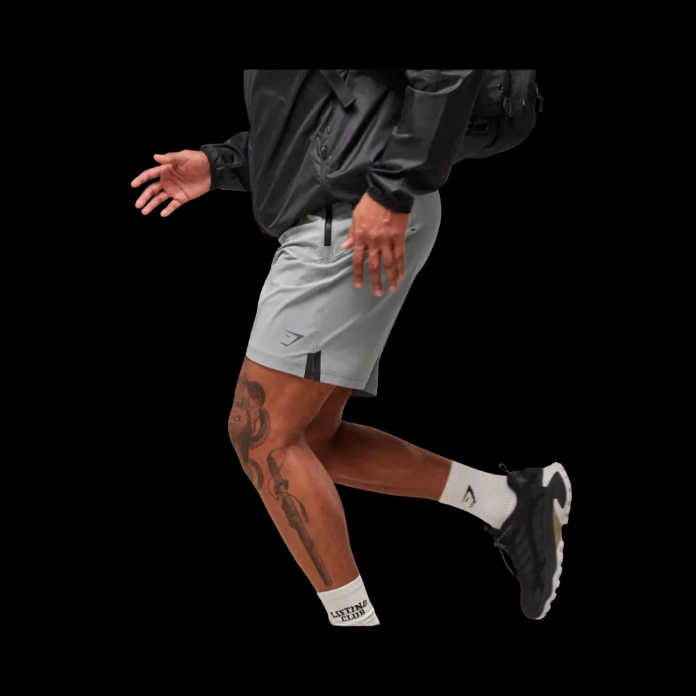 GymShark Tactical 6" Smokey Grey - HypeFly India View 5