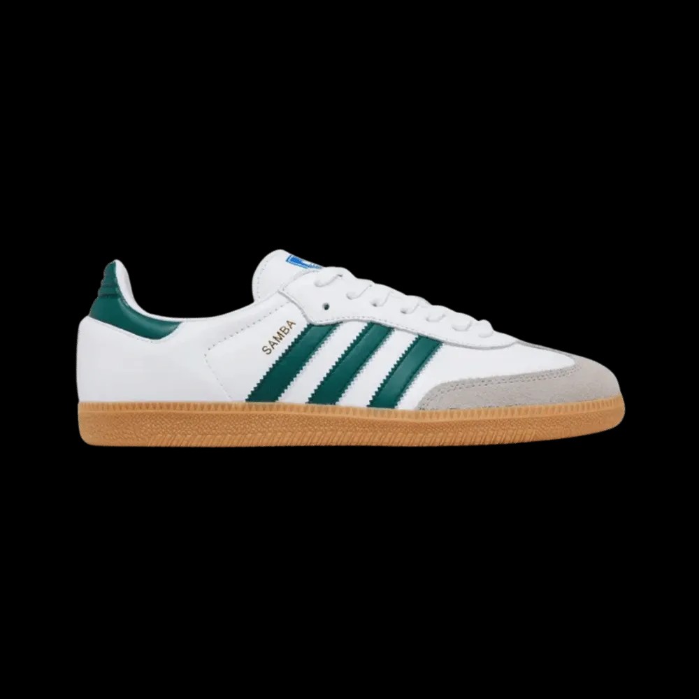 Samba OG 'White Collegiate Green Gum' - HypeFly India View 1