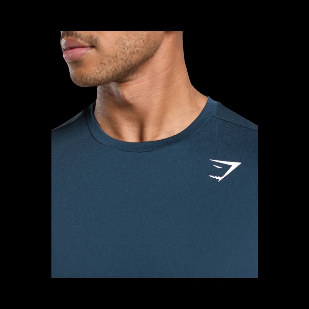 Gymshark Arrival Regular Fit T-Shirt Regular Fit Navy - HypeFly India View 5