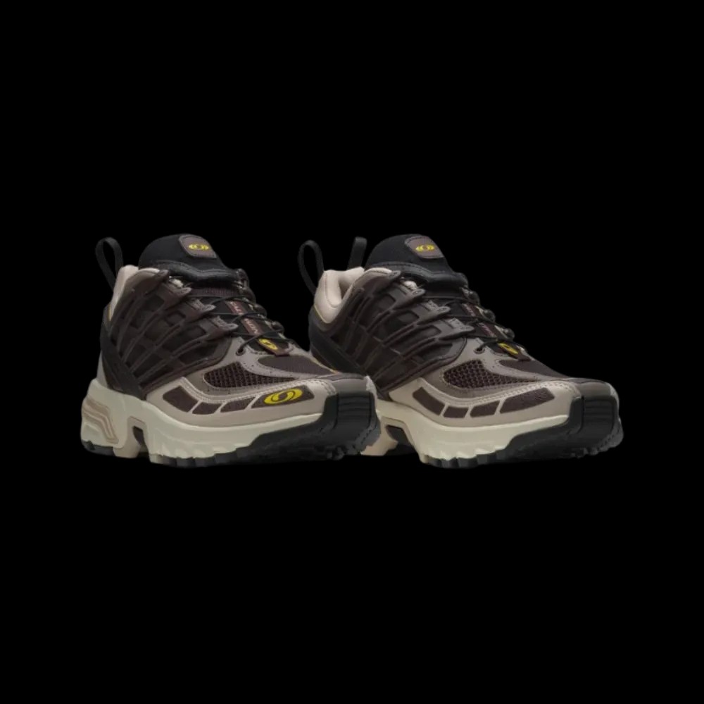 Salomon ACS PRO Black Coffee / Oxford Tan / Cress Green - HypeFly India View 3