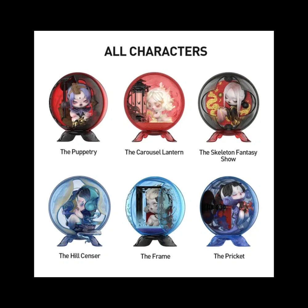 Pop Mart Skullpanda The Mirage Series Figure Sealed Case (9 Blind Box) - HypeFly India View 2