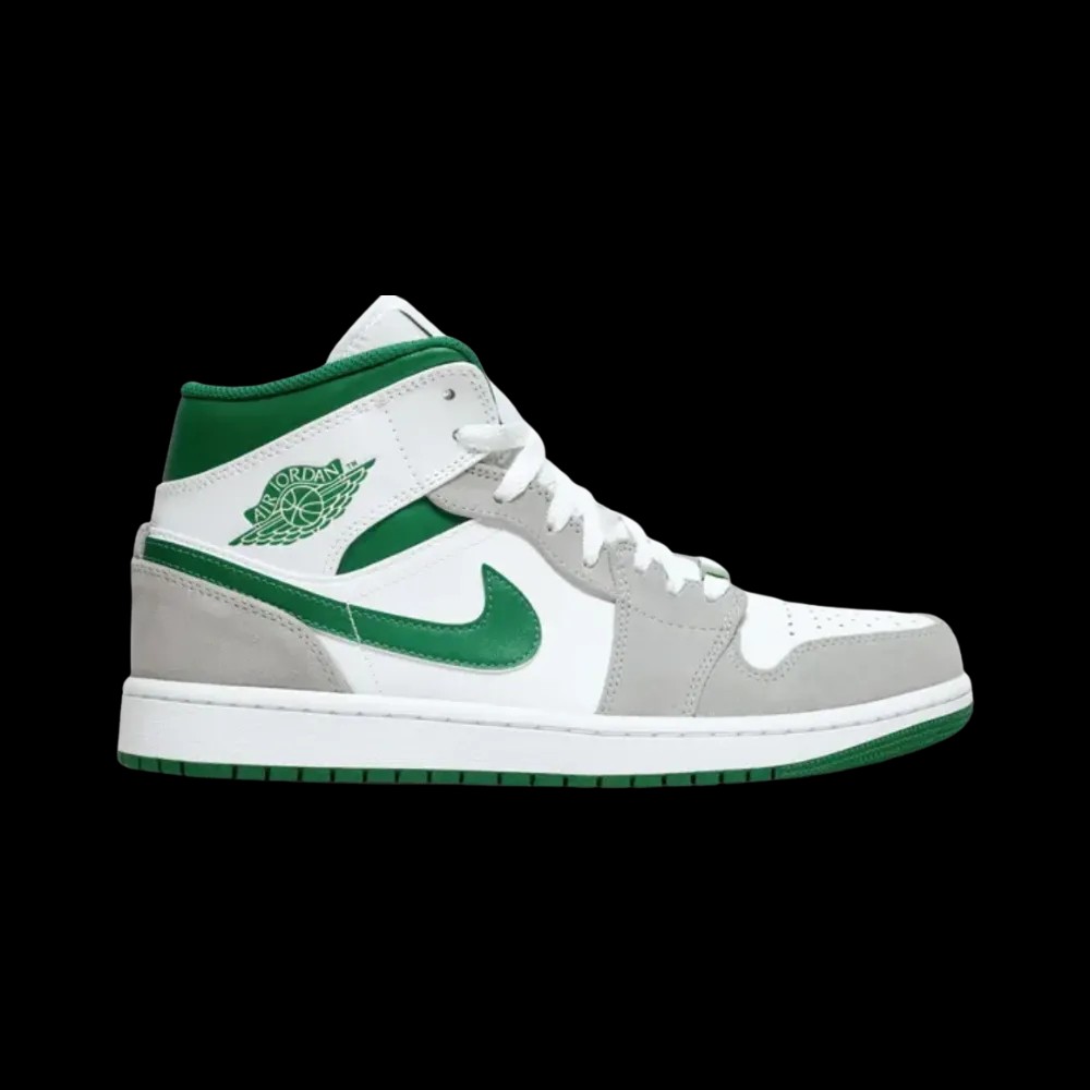 Air Jordan 1 Mid SE Grey Green - HypeFly India View 1
