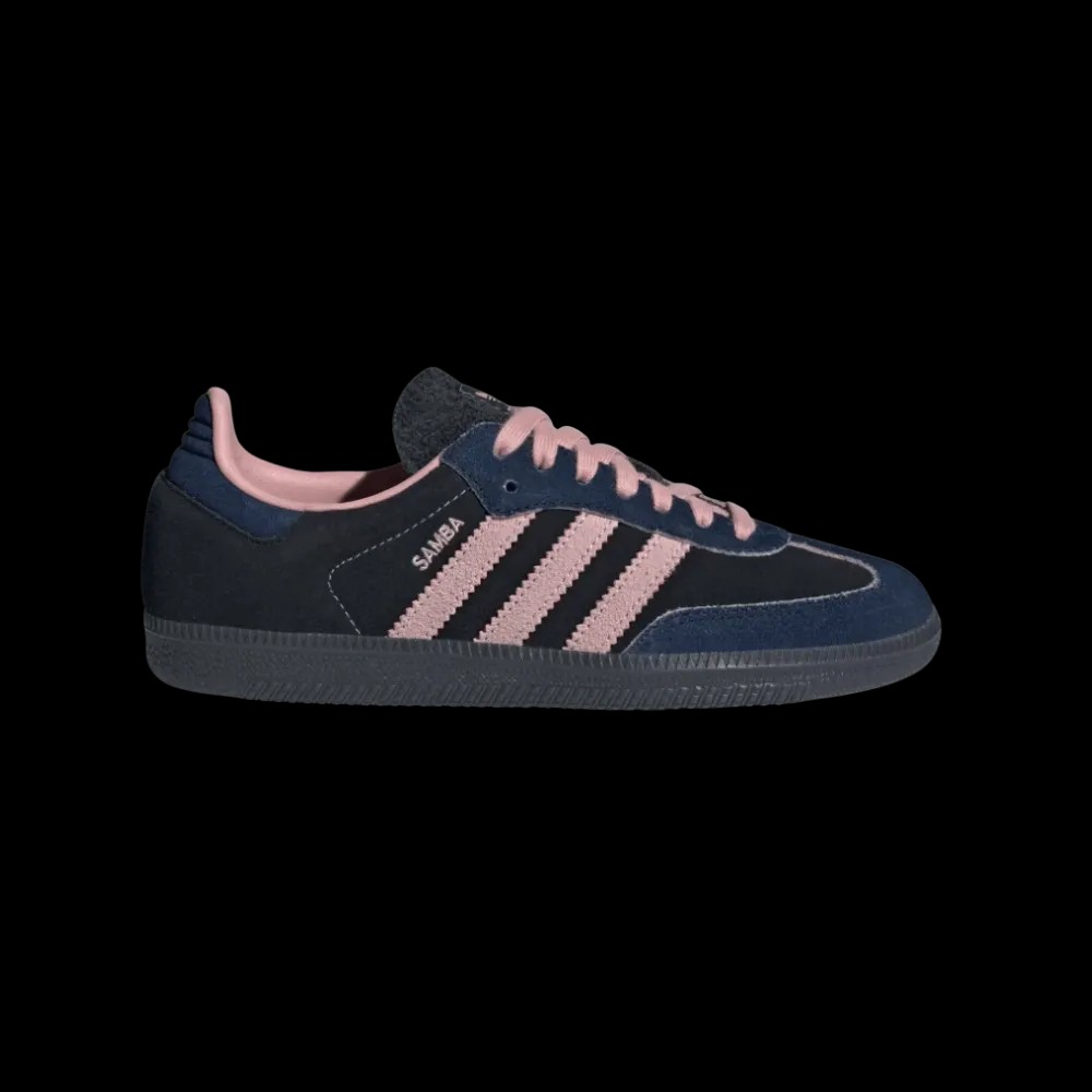 Adidas Samba OG Black Wonder Mauve Indigo - HypeFly India View 1