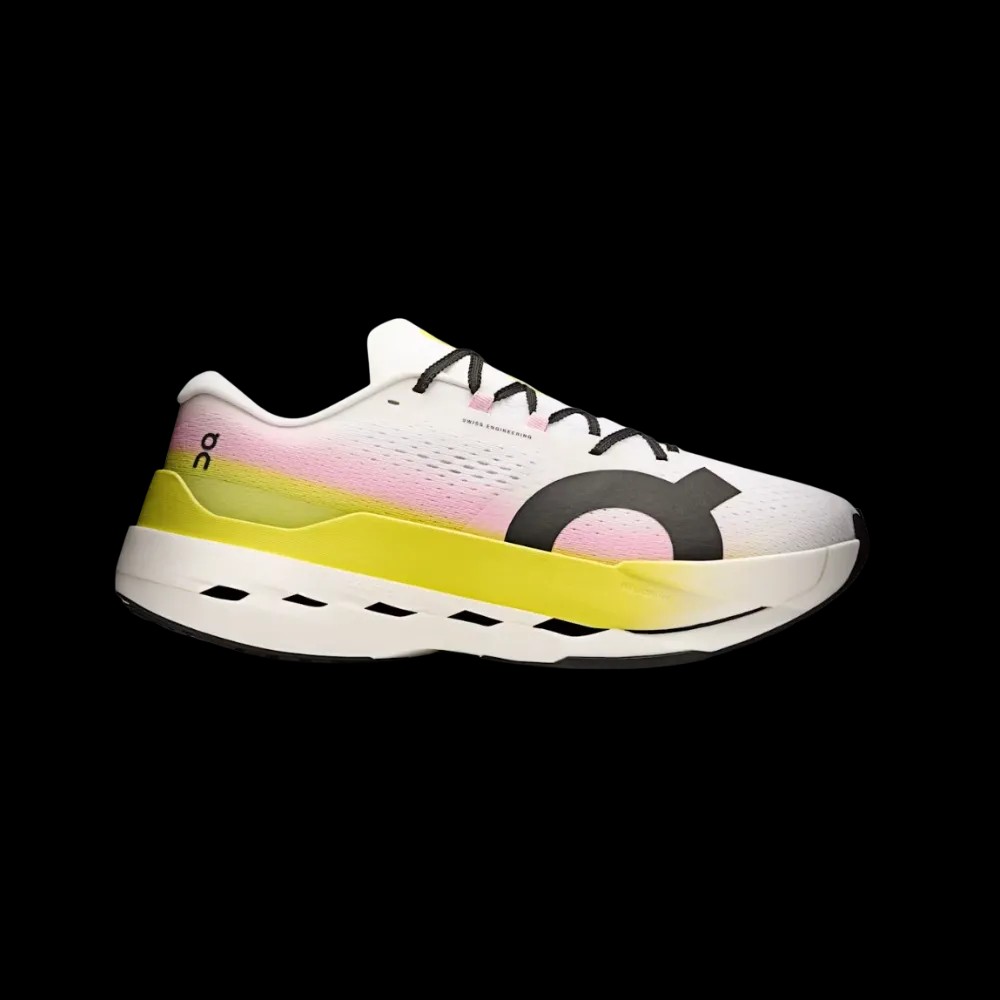 On Running Cloudboom Max Lime | Raspberry - HypeFly India View 1