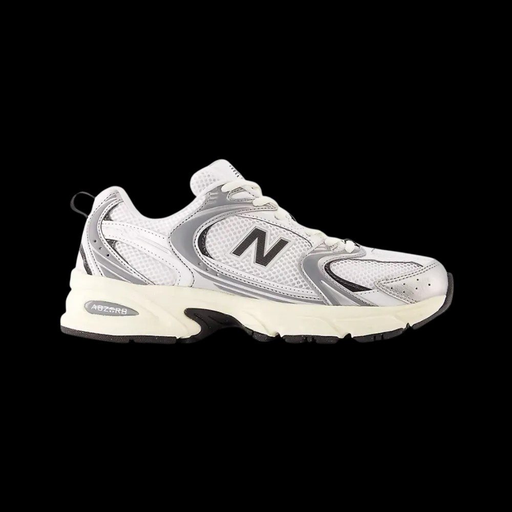 New Balance 530 'Silver Metallic Black Cement' - HypeFly India View 1