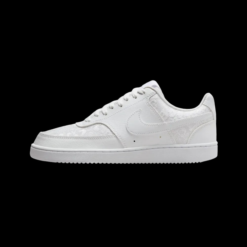 Nike Court Vision Low White - HypeFly India View 4