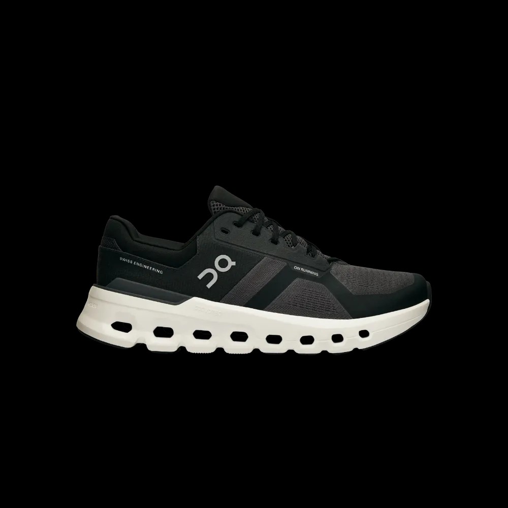 On Running Cloudrunner 2 Wide Eclipse Black - HypeFly India View 1