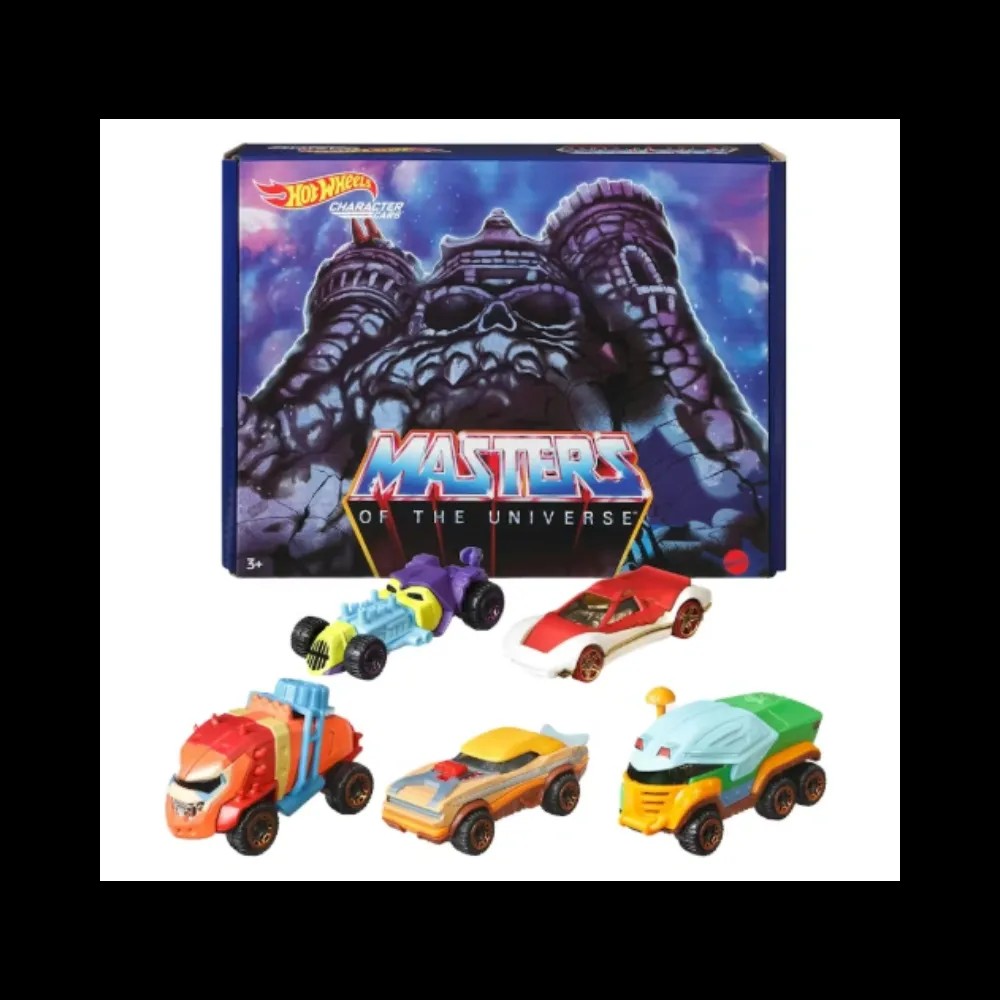Hot Wheels Masters of the Universe Character Car Bundle 5-Pack - HypeFly India View 1