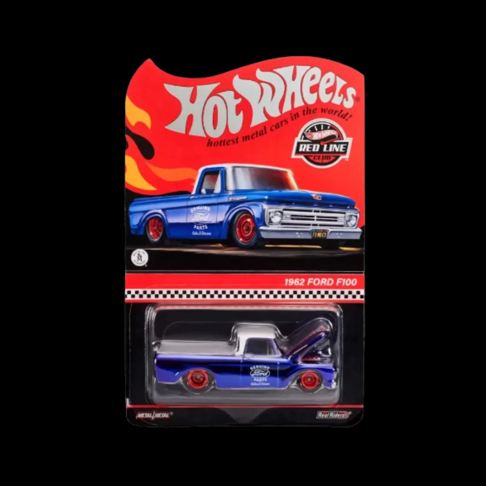 Hot Wheels RLC Exclusive 1962 Ford F100 Blue - HypeFly India View 1