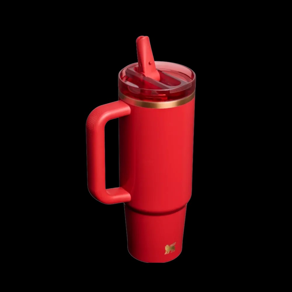 Stanley Cheers and Cheer Quencher ProTour Flip Straw Tumbler 30OZ Holly Berry Gloss - HypeFly India View 2