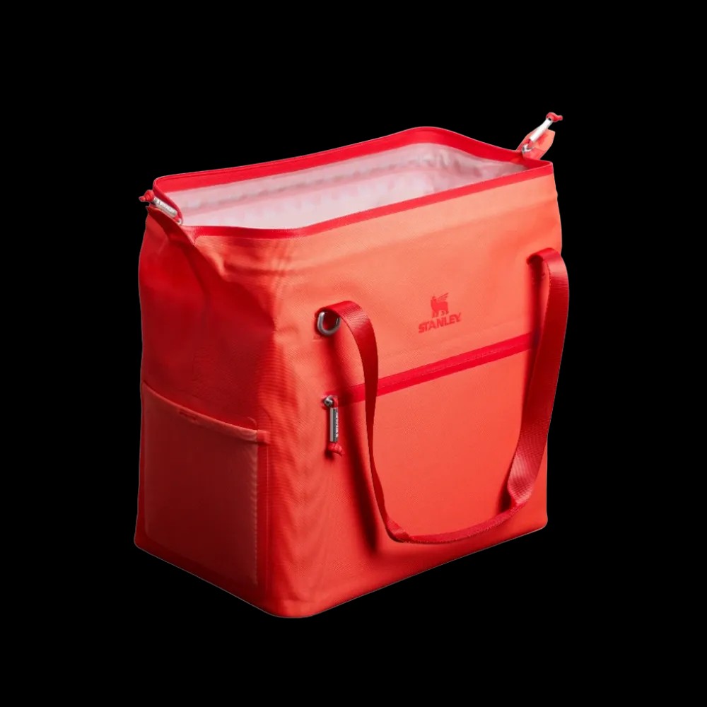 Stanley All Day Julienne Max Cooler 30 Can 20 QT 18.9 L Hot Coral - HypeFly India View 3