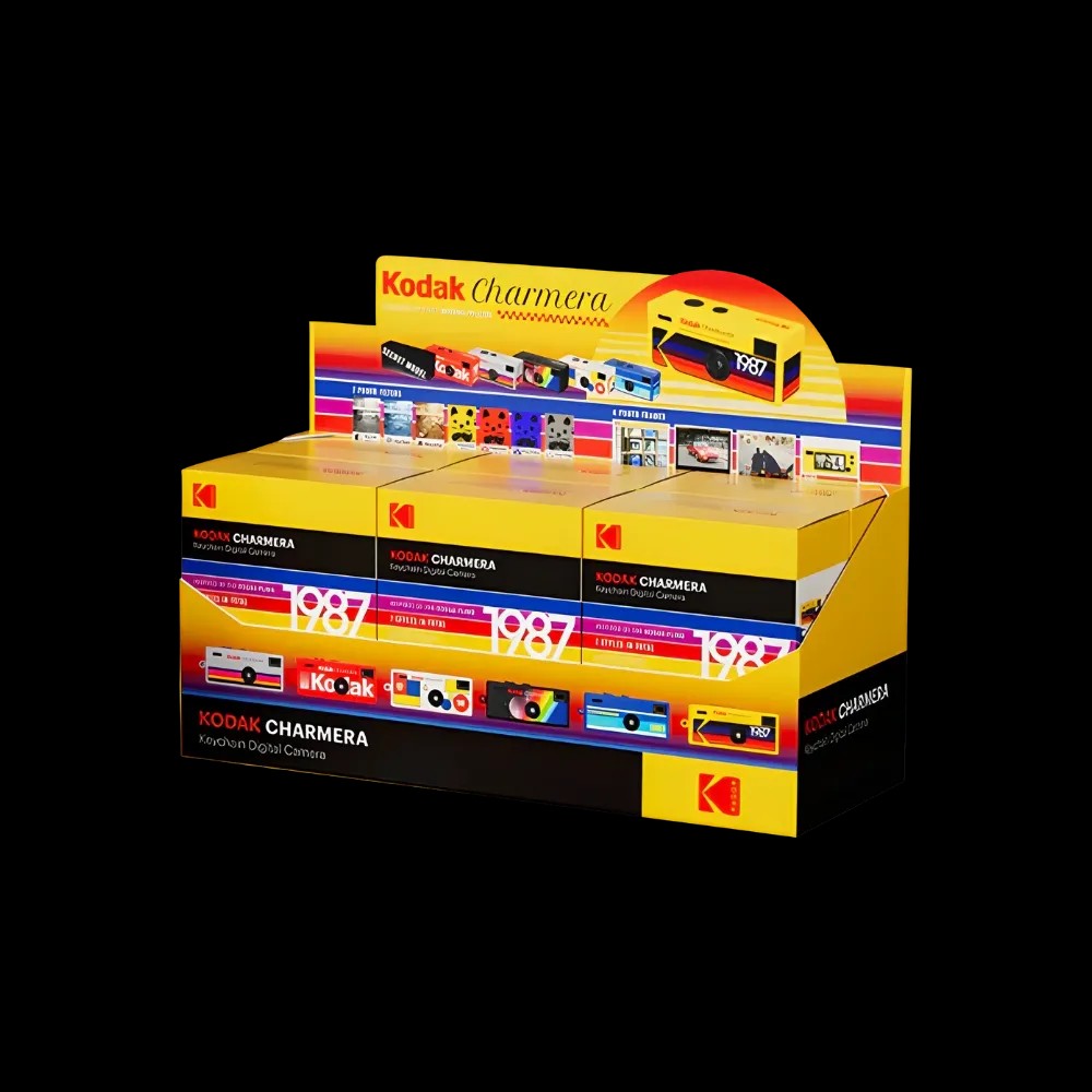 Kodak Charmera Keychain Digital Camera Blind Box Collection - Pack of 6 - HypeFly India View 1