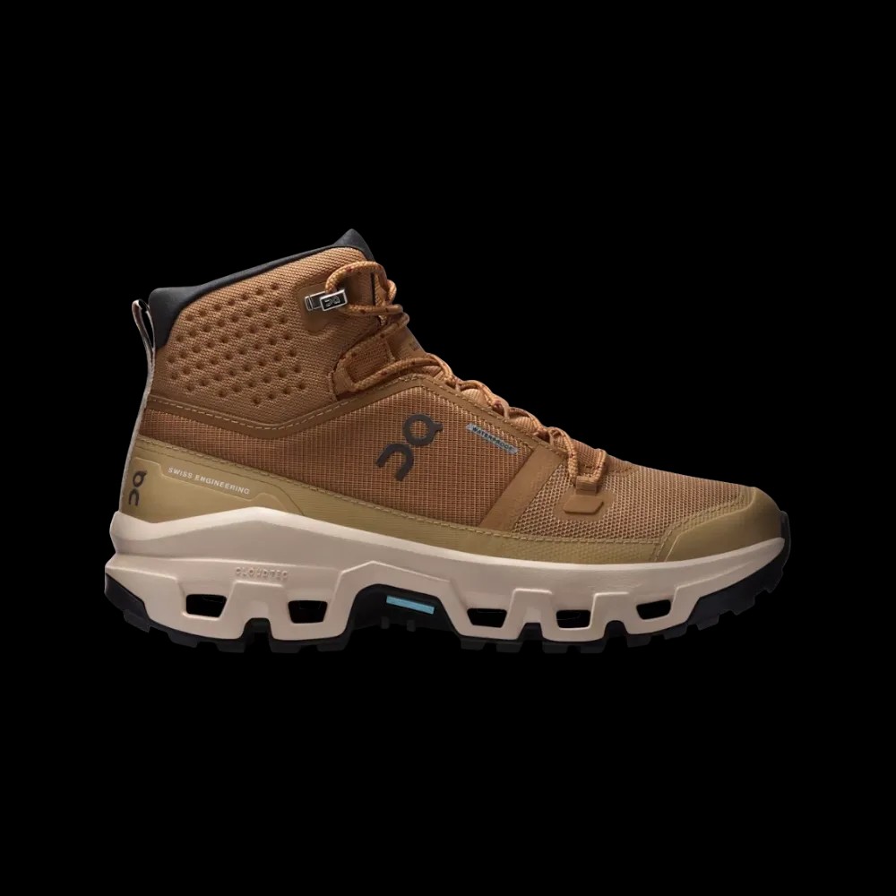 On Running Cloudrock Mid Waterproof Sphinx Sand - HypeFly India View 1