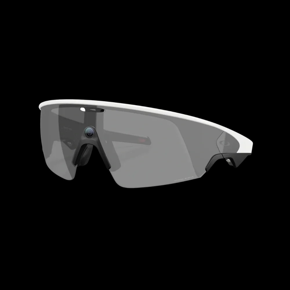 Meta x Oakley Sunglass Vanguard Prizm Black Lenses with White Frame - HypeFly India View 1
