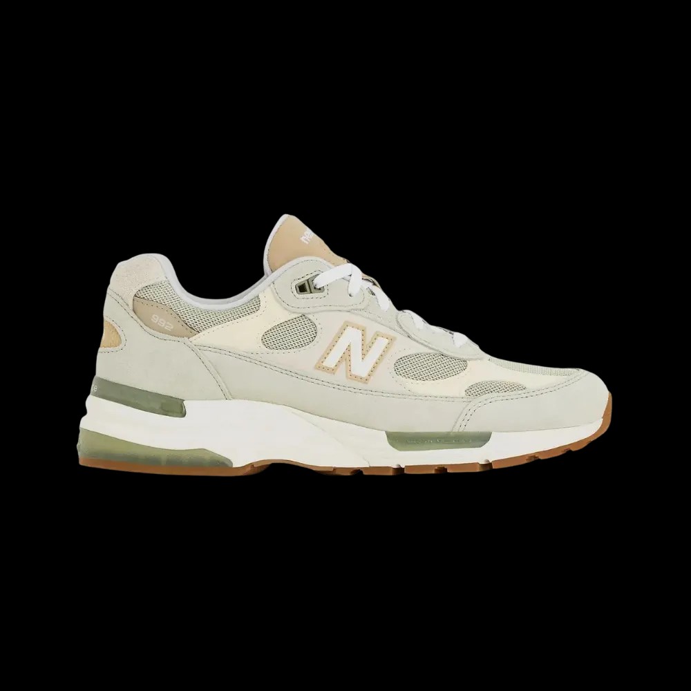 New Balance 992 Made in USA 'Olivine' - HypeFly India View 1
