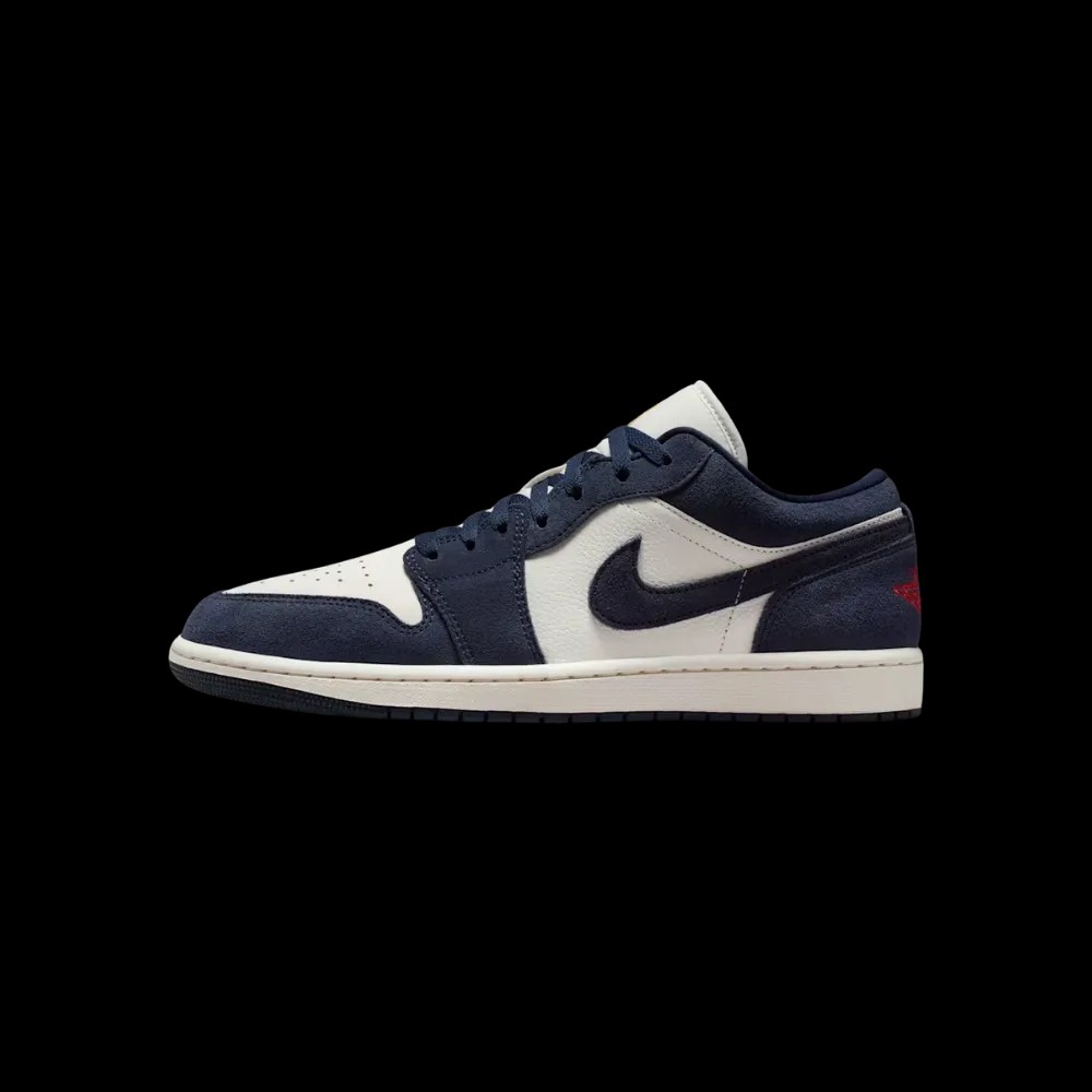Air Jordan 1 Low SE Obsidian Suede - HypeFly India View 3