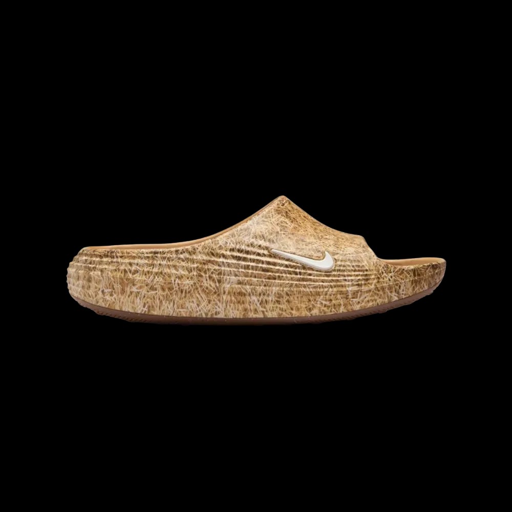 Swoosh x Nike ReactX Rejuven8 Slide 'Touch Grass - Wheat' - HypeFly India View 1