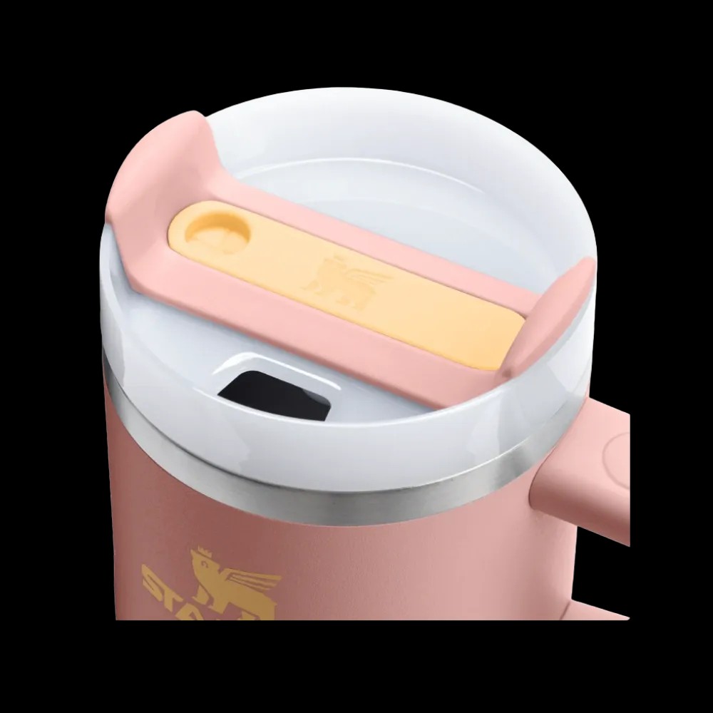 Stanley Quencher H2.0 Flowstate Tumbler 20 OZ Peach Rose - HypeFly India View 3