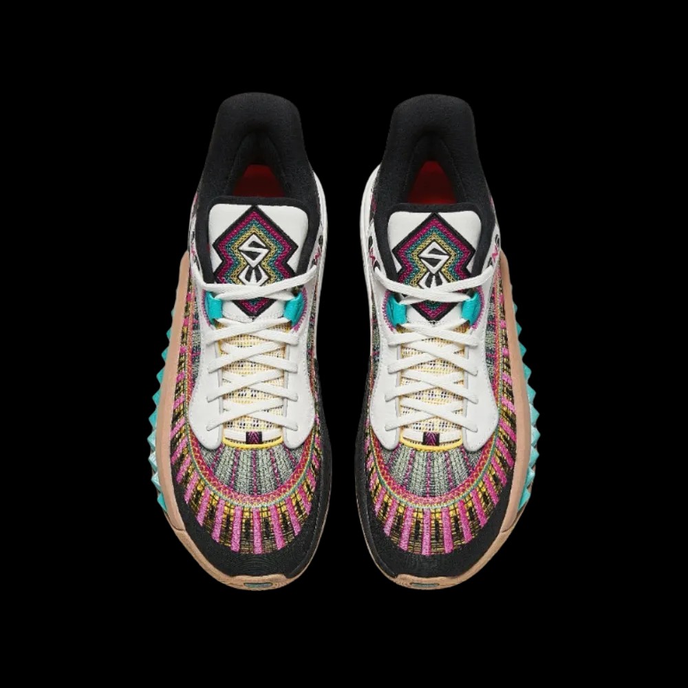 Anta Crazy 6 Pro Yellow Pink Black - HypeFly India View 5
