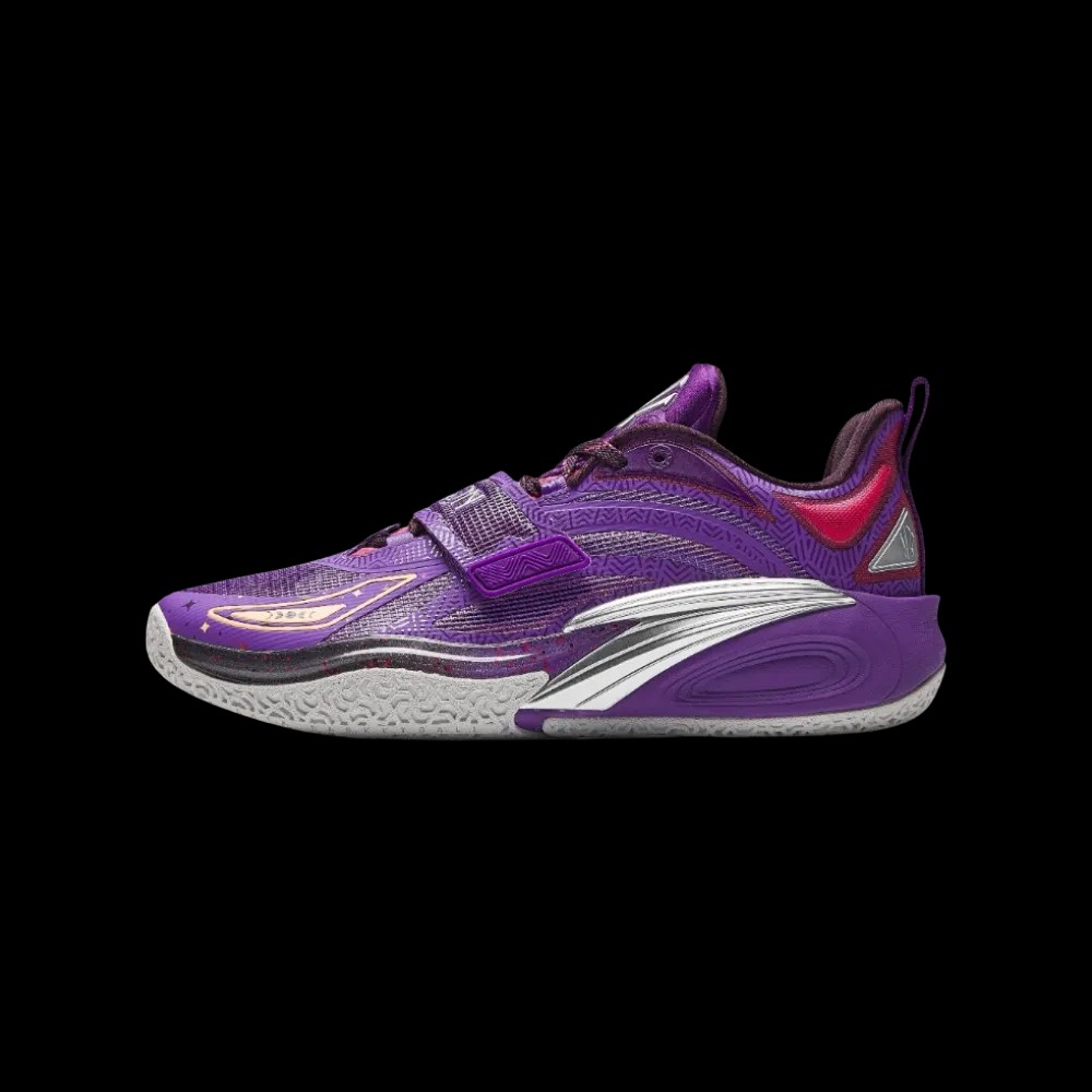 Anta KAI 1 Lunar Eclipse Purple/Silver/Red - HypeFly India View 2