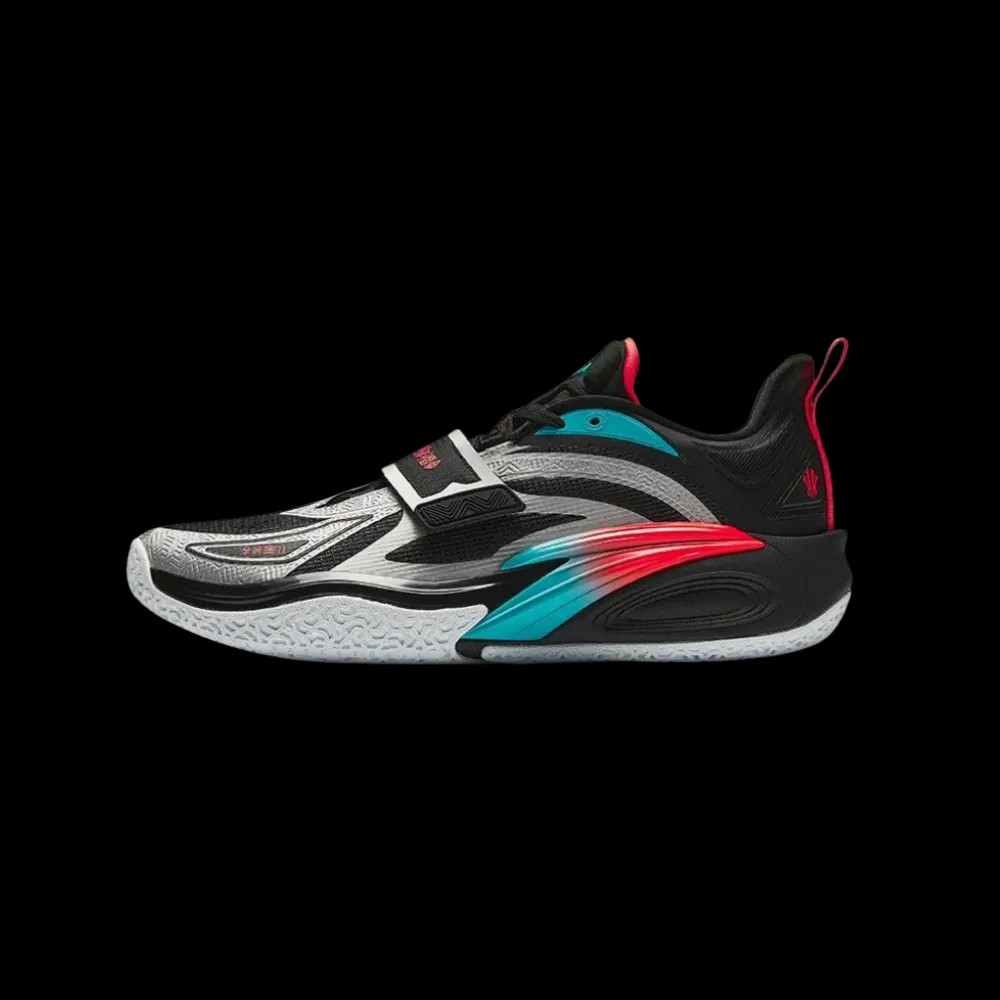 Anta KAI 1 Kaleidoscope Black/Red/Blue - HypeFly India View 5