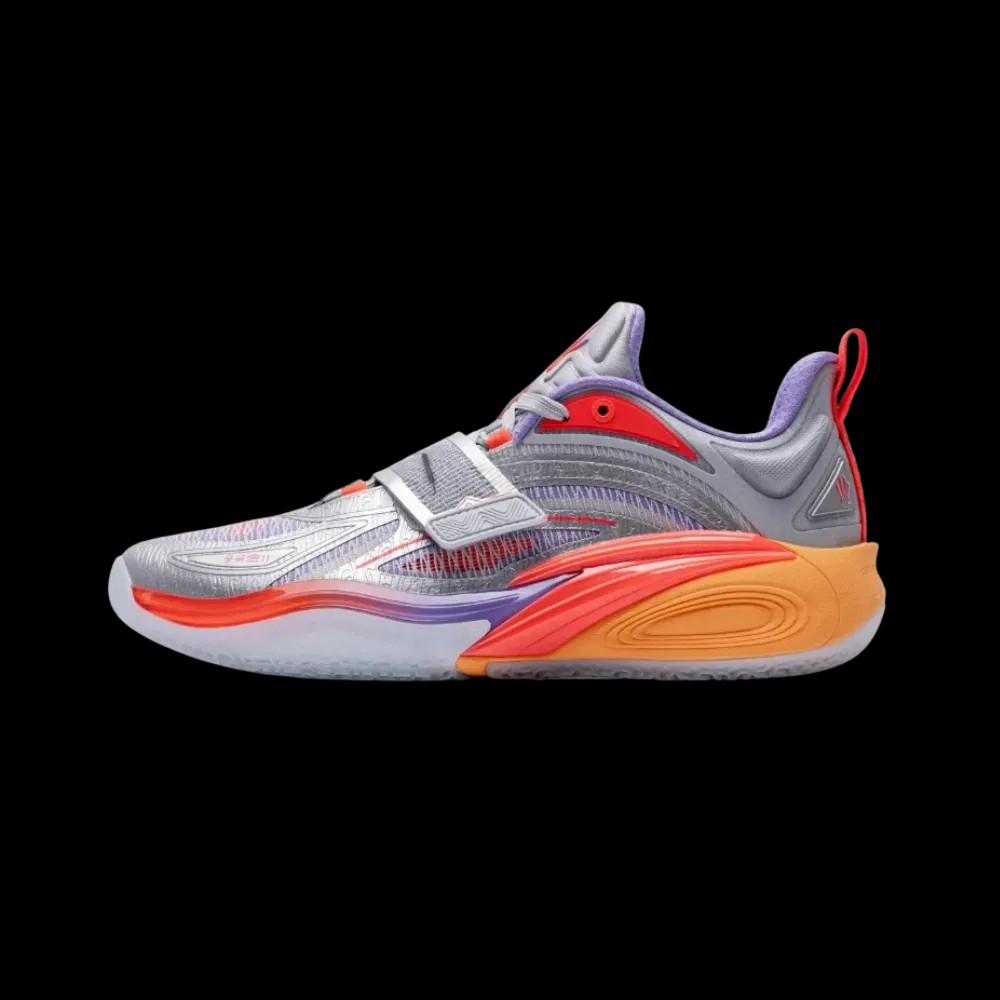 Anta KAI 1 “SV” Silver/Grey/Red - HypeFly India View 4