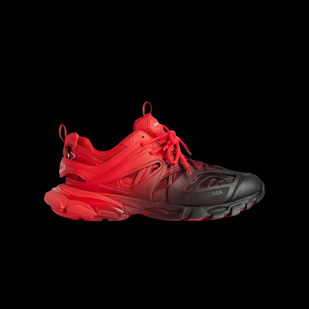 Balenciaga Track Gradient Sneaker In Red - HypeFly India View 1