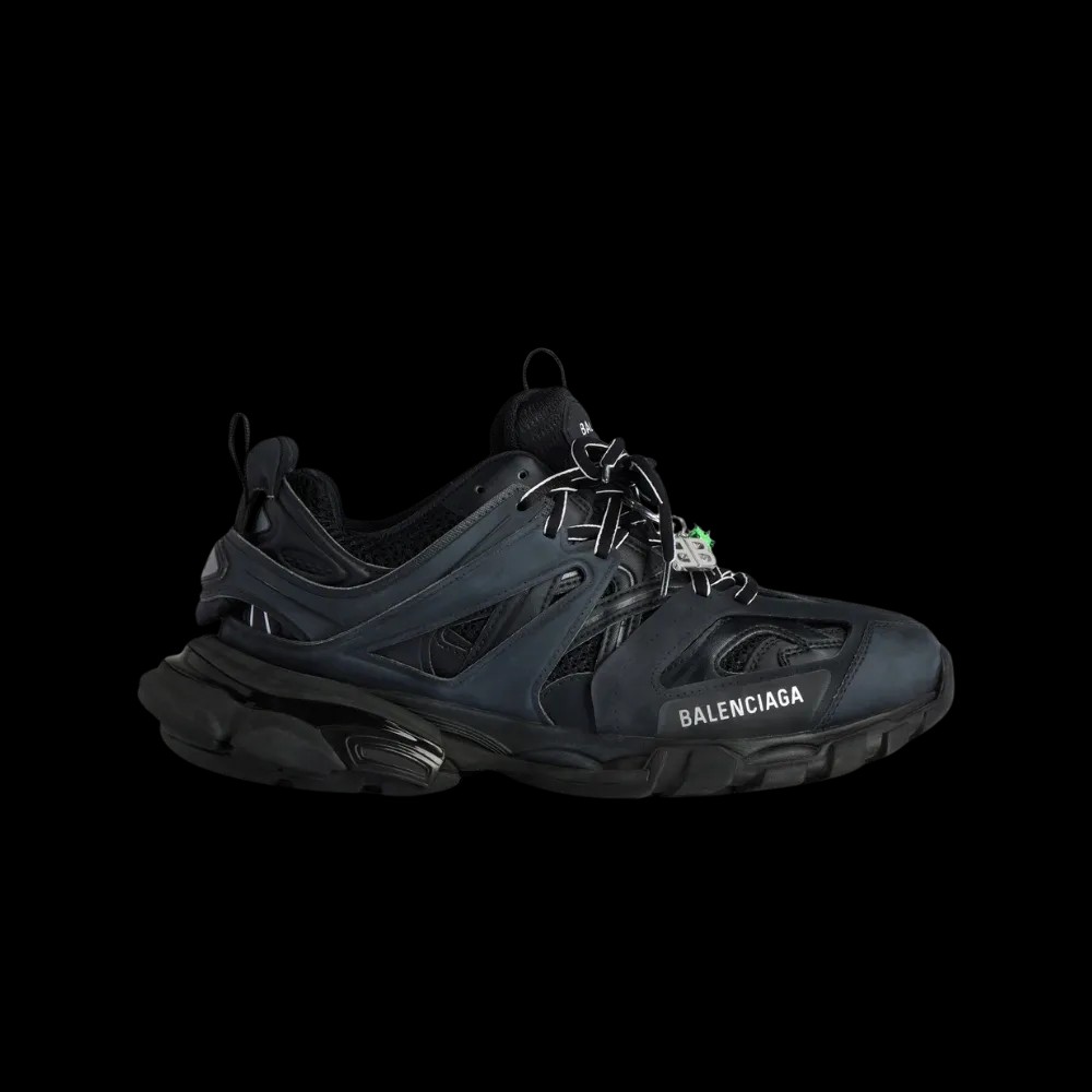 Balenciaga Track Sneaker With Charms In Black - HypeFly India View 1