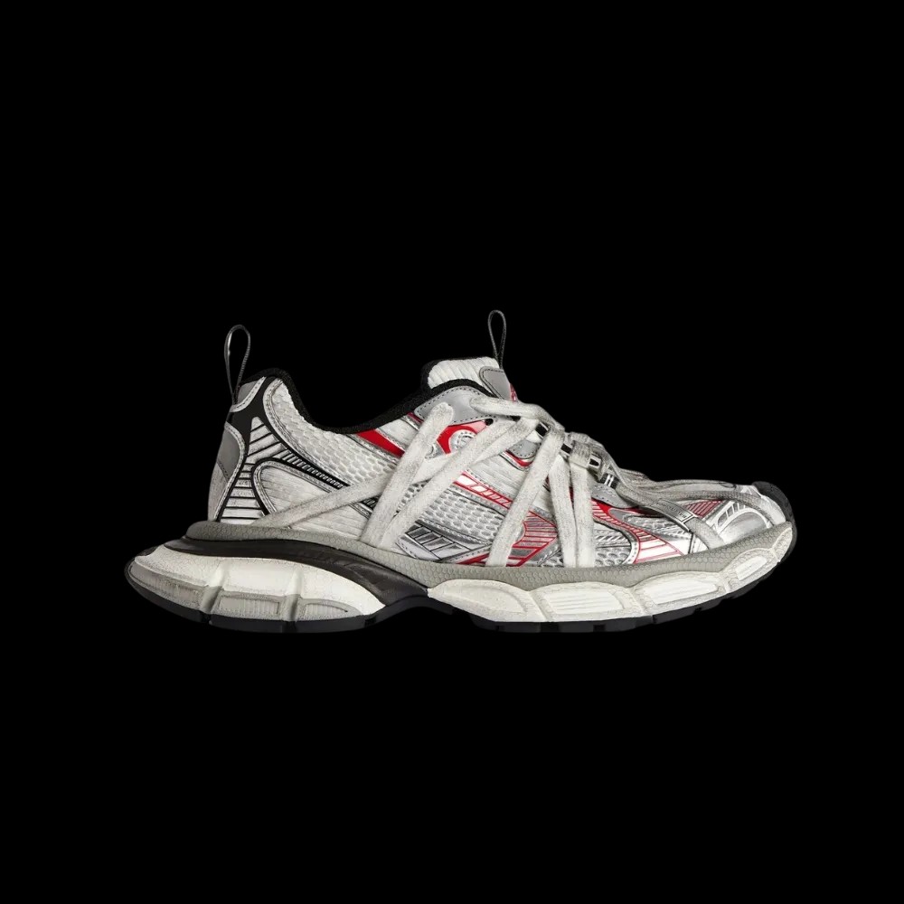 Balenciaga 3XL Extreme Laces B Sneaker In Silver - HypeFly India View 1