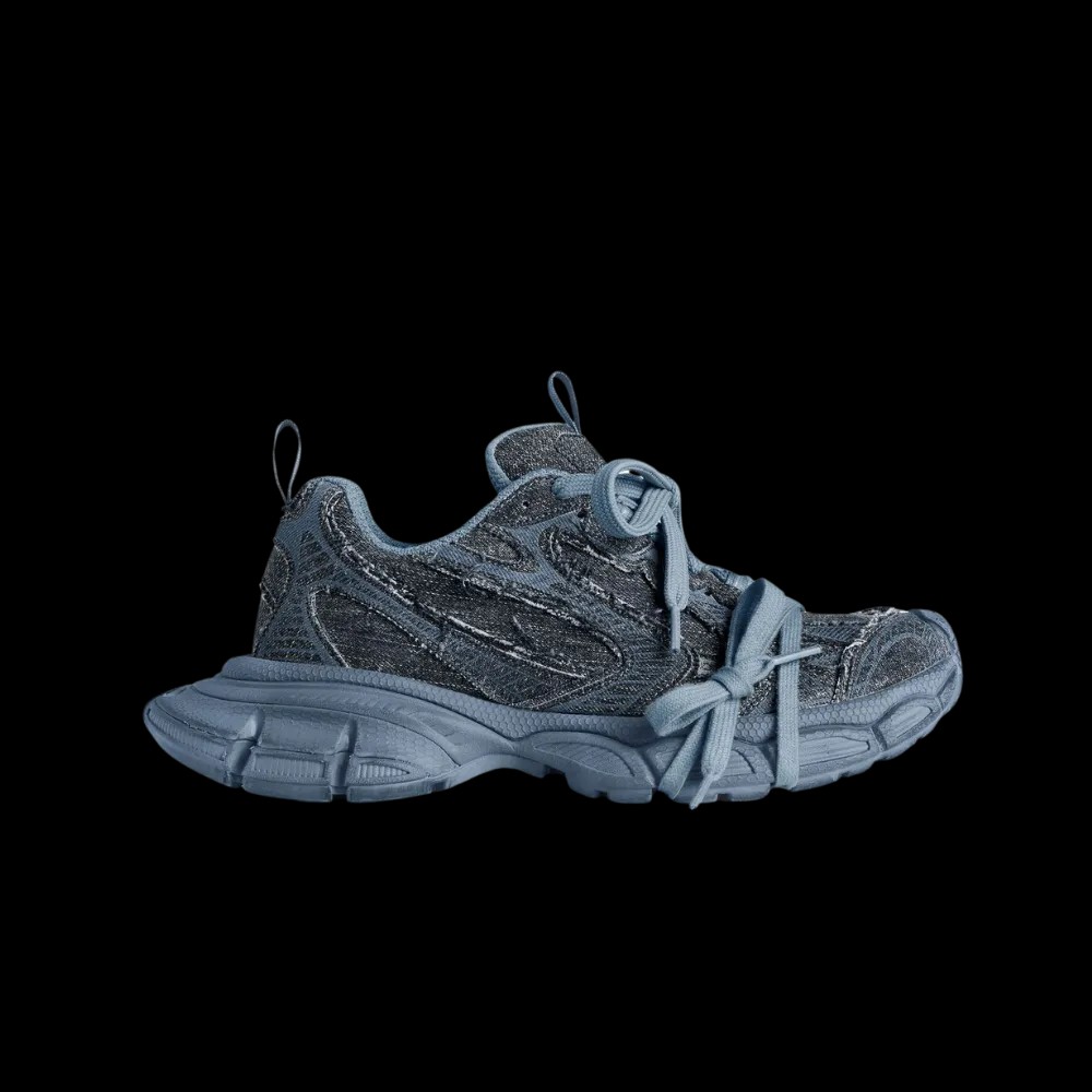 Balenciaga 3XL Sneaker In Blue Denim - HypeFly India View 1