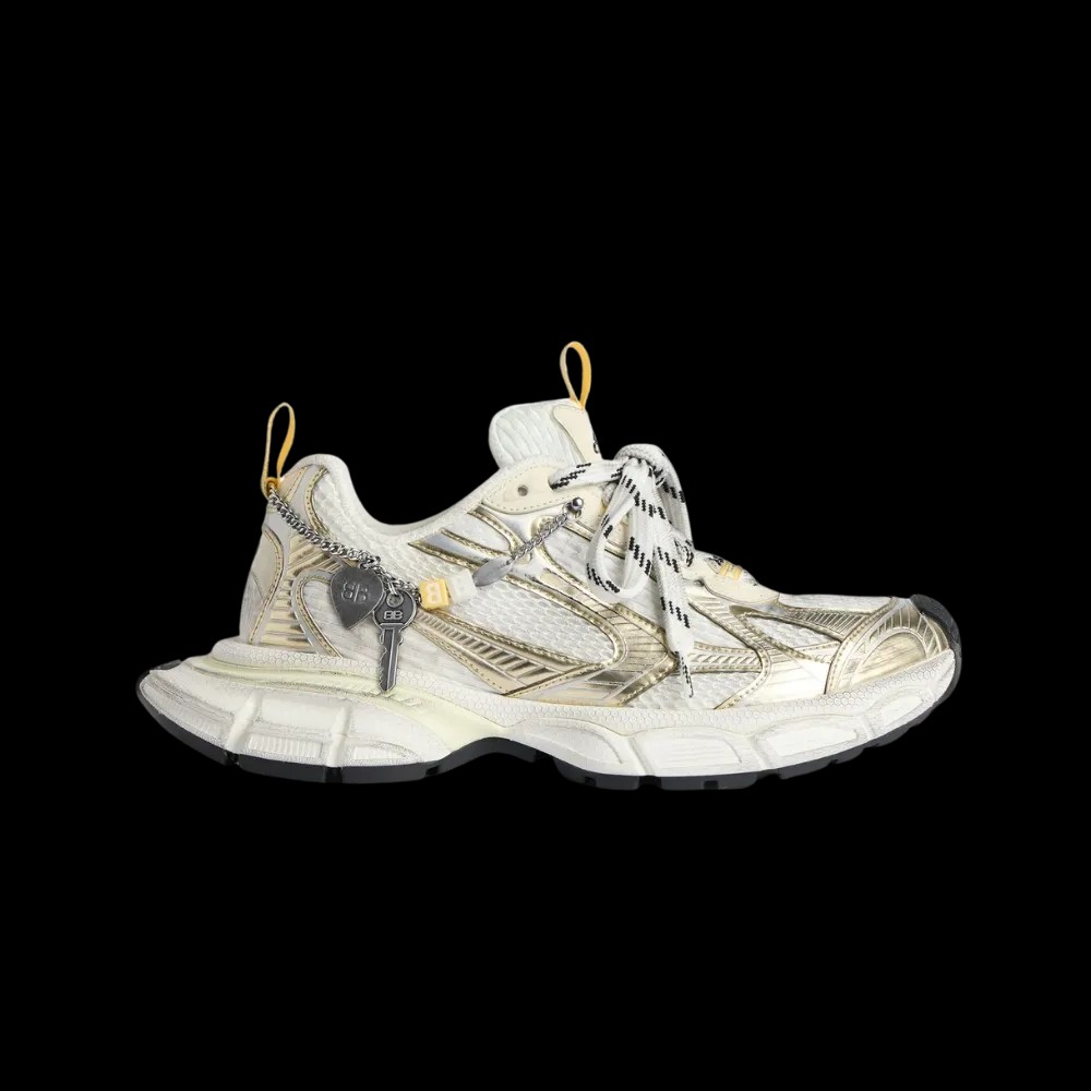 Balenciaga 3XL Sneaker With Charms In White - HypeFly India View 1