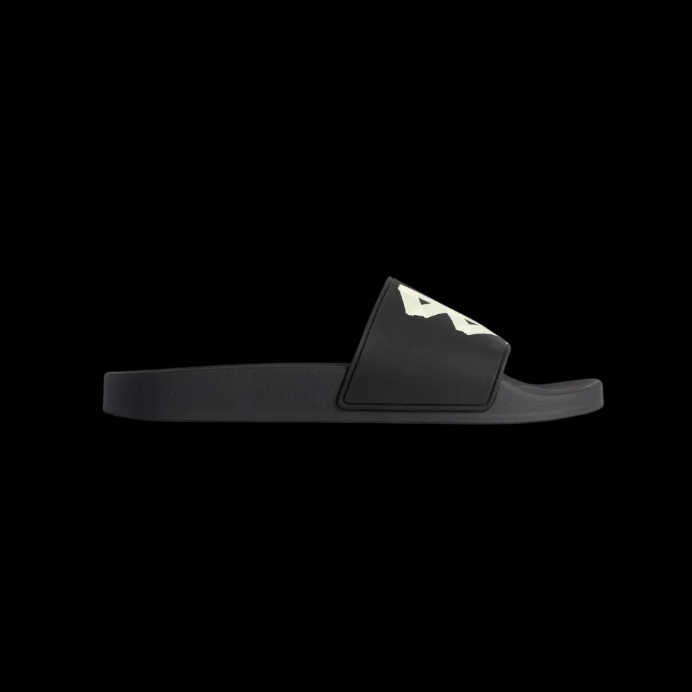 Balenciaga Pool Slide Sandal In Black and Yellow - HypeFly India View 1