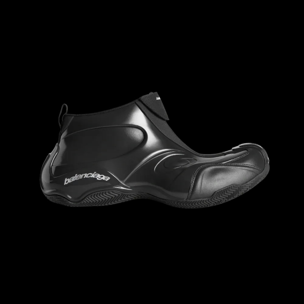 Balenciaga Basketball Sneaker In Black - HypeFly India View 1