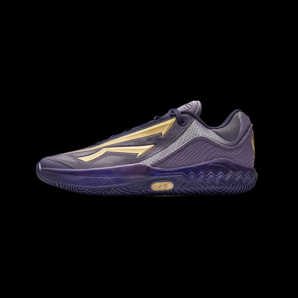Anta KAI 2 Speed “Star Trail” Purple/Gold - HypeFly India View 2