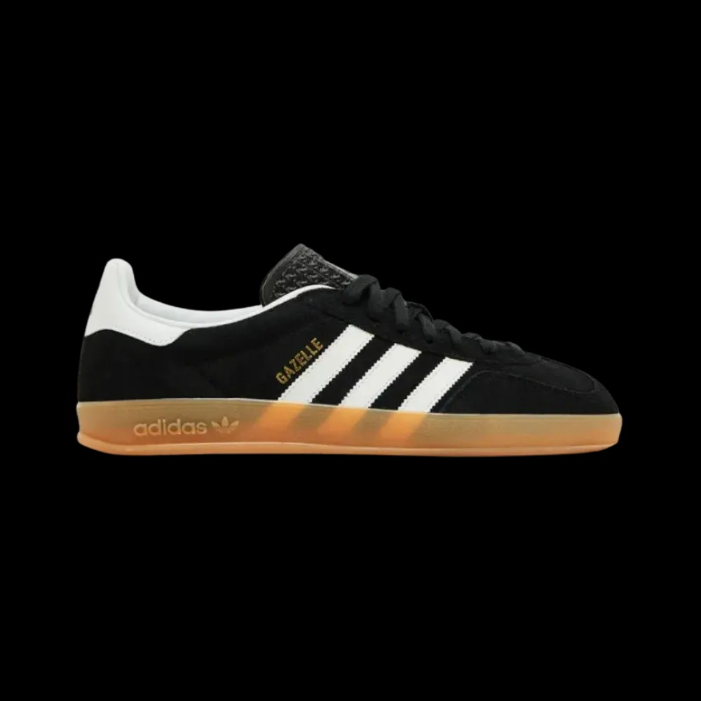 Adidas Gazelle Indoor 'Black White Gum' - HypeFly India View 1