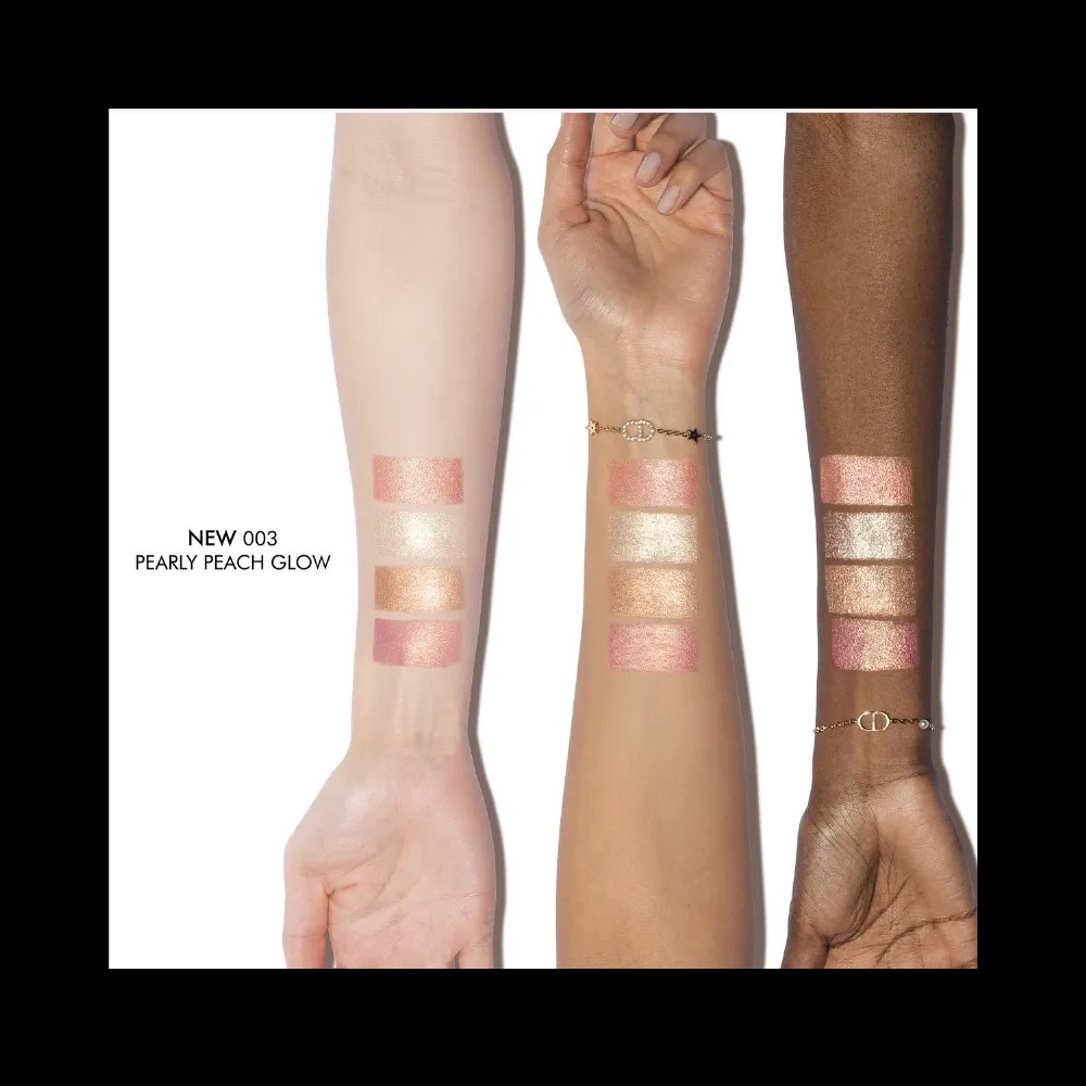 Dior Backstage Glow Maximizer Palette 003 Pearly Peach Glow - HypeFly India View 2