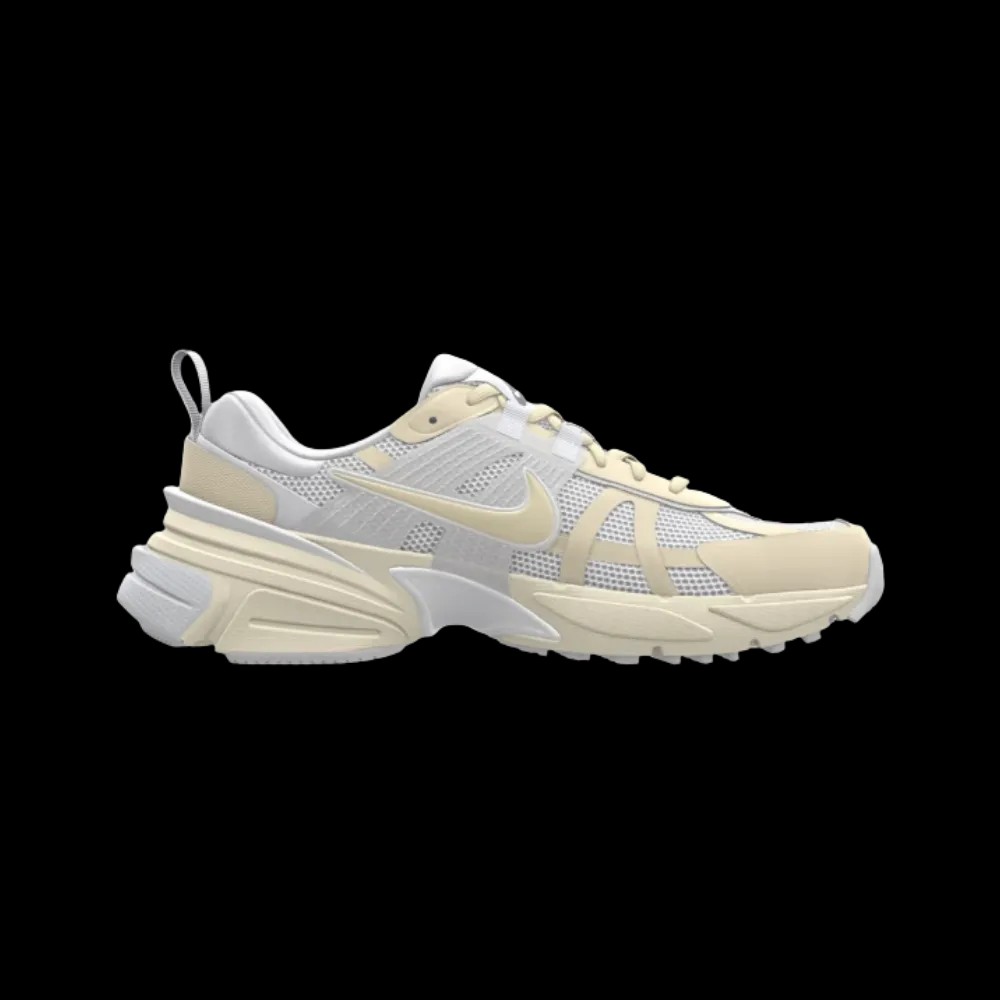 Nike V2K Run By You Pearl Sand - HypeFly India View 1