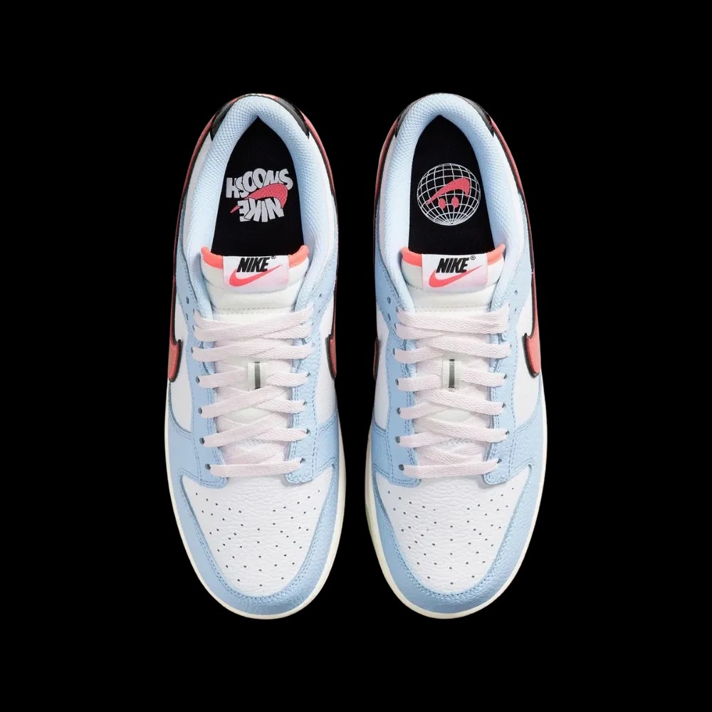Nike Dunk Low Patent Leather 'Smiley Face' - HypeFly India View 4