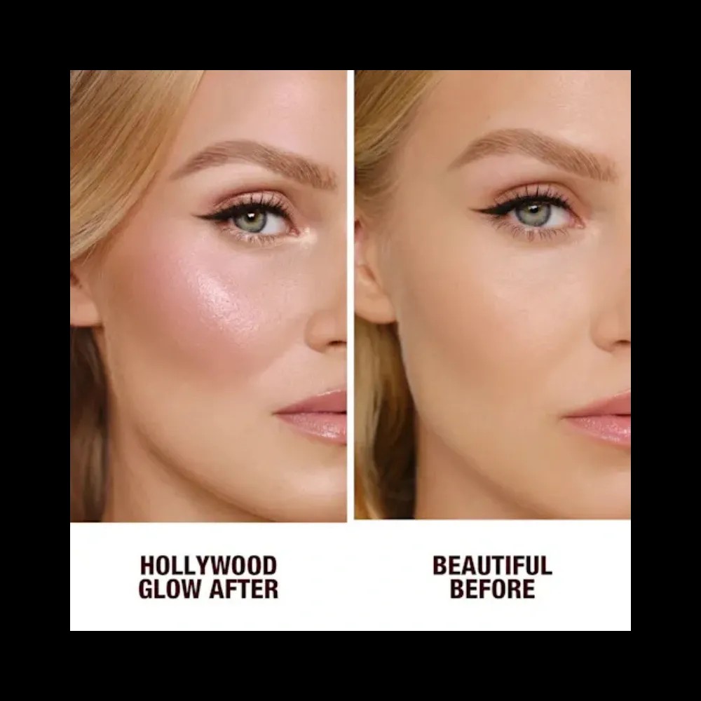 Charlotte Tilbury Hollywood Glow Glide Face Architect Highlighter Pillow Talk Glow - HypeFly India View 2