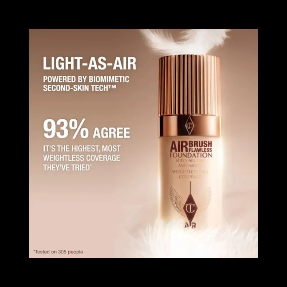 Charlotte Tilbury Airbrush Flawless Foundation 3 Neutral - HypeFly India View 4