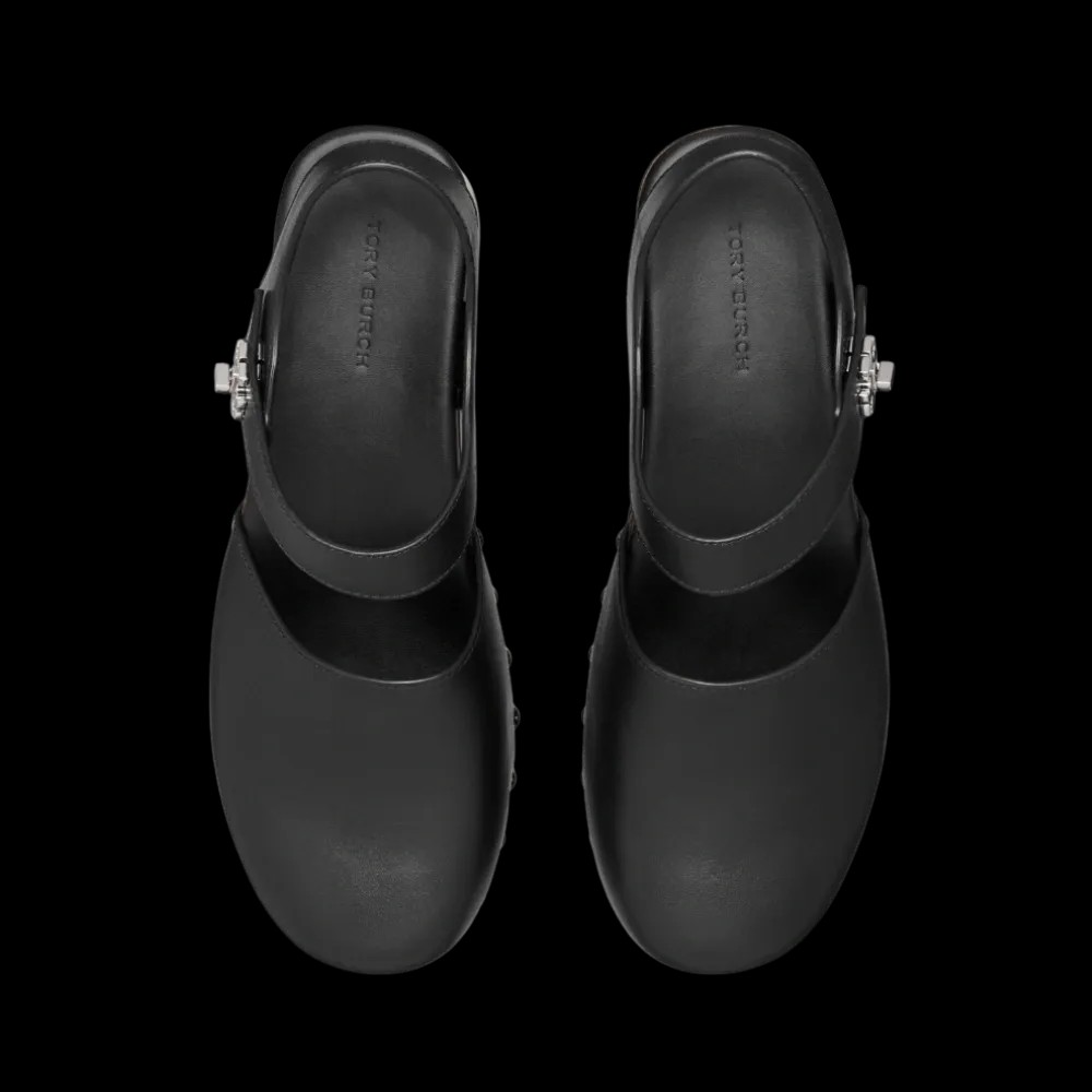 Tory Burch Turnlock Clog Perfect Black - HypeFly India View 4