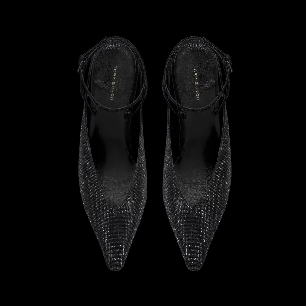 Tory Burch Pavé Wedge Perfect Black - HypeFly India View 2