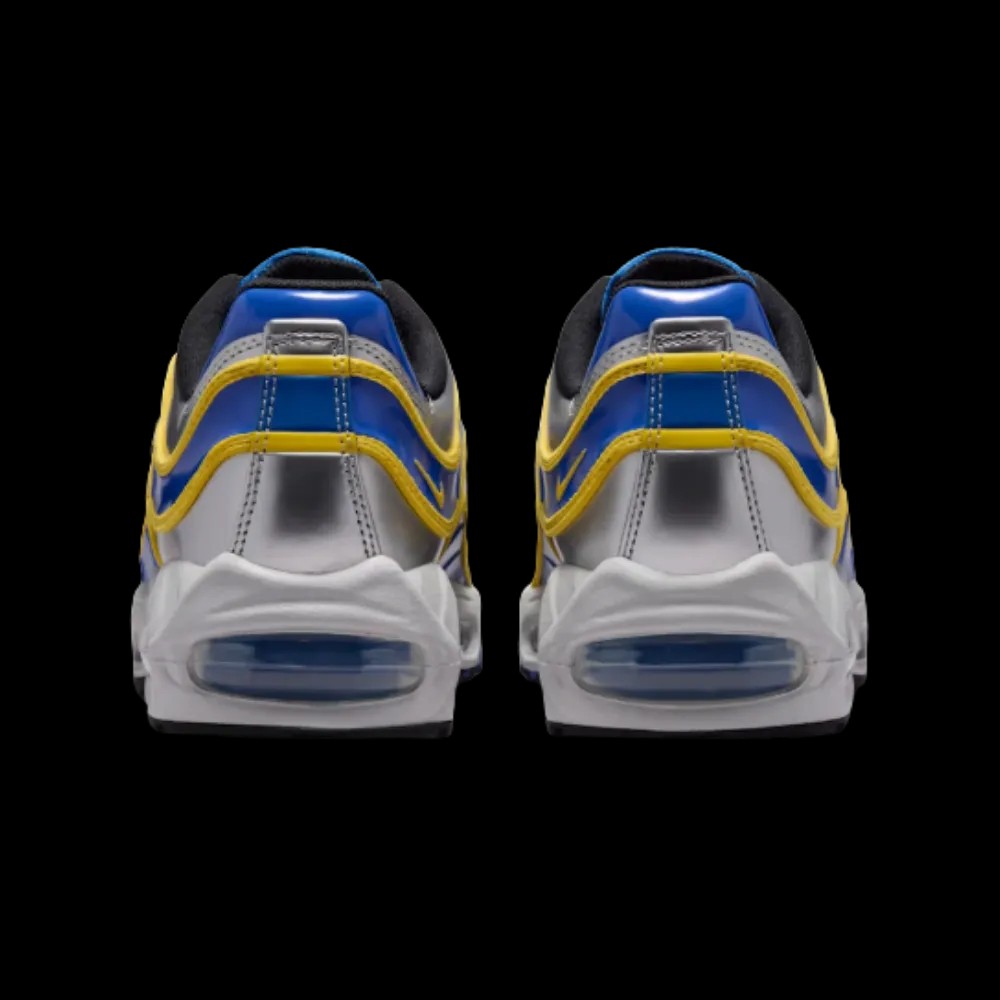 Nike Air Max Joga Bonito R9 'Metallic Silver Varsity Maize' - HypeFly India View 2